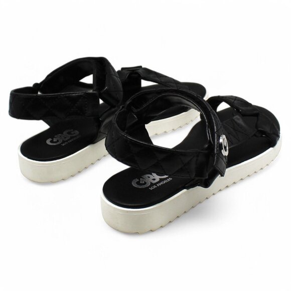 GBG Los Angeles Women S Kaylia Sporty Flat Sandals Women S Shoes - Picture 2 of 8
